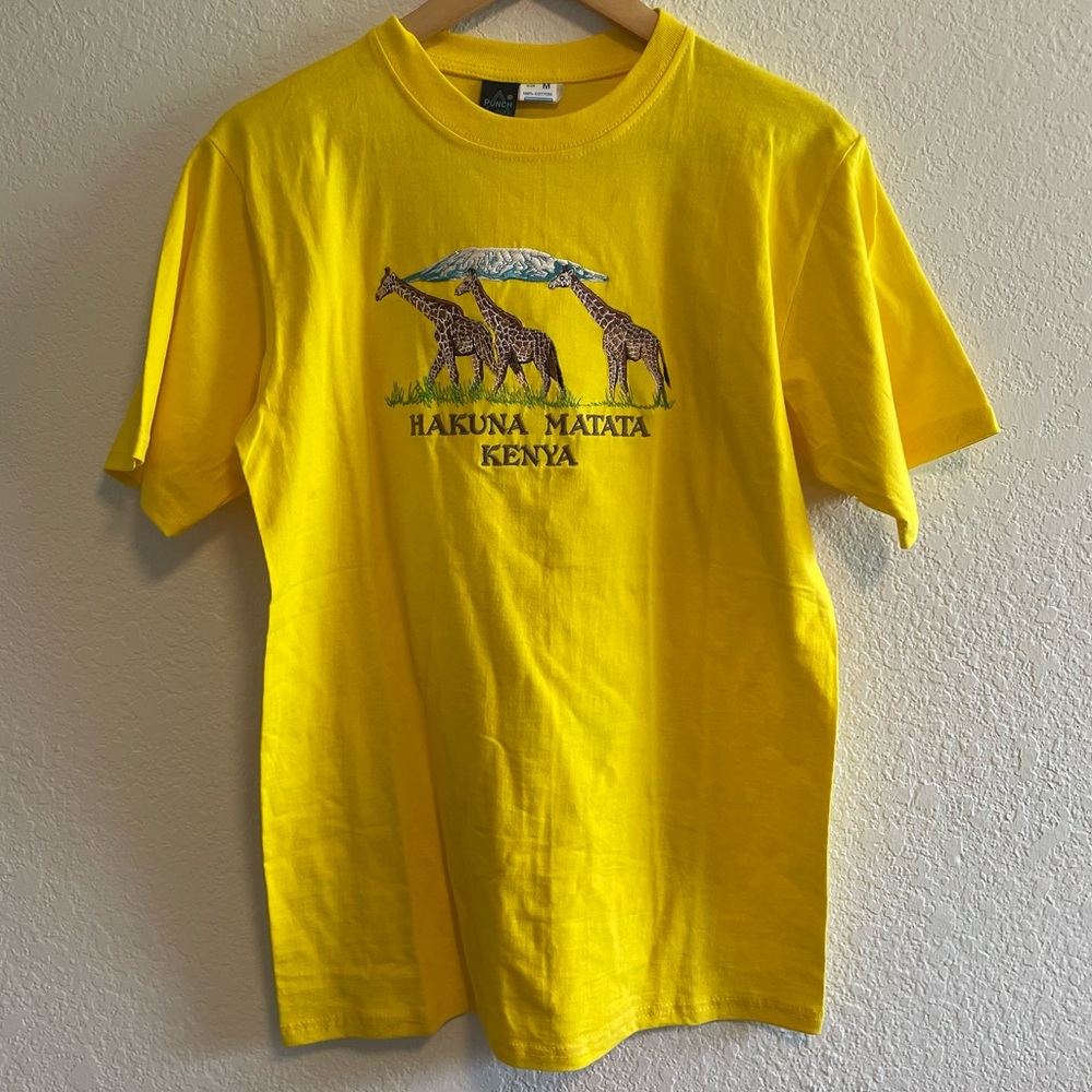 Hakuna Matata Kenya Embroidered Tee